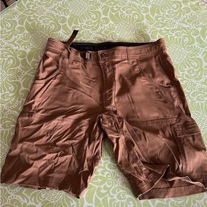 Prana stretch Zion II shorts 32x10